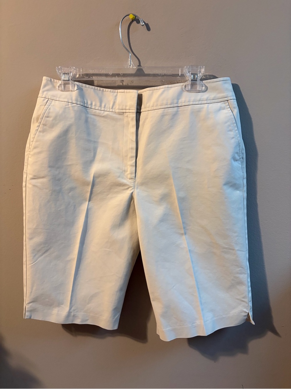 ChicosClassic Women's White Tailored Shorts